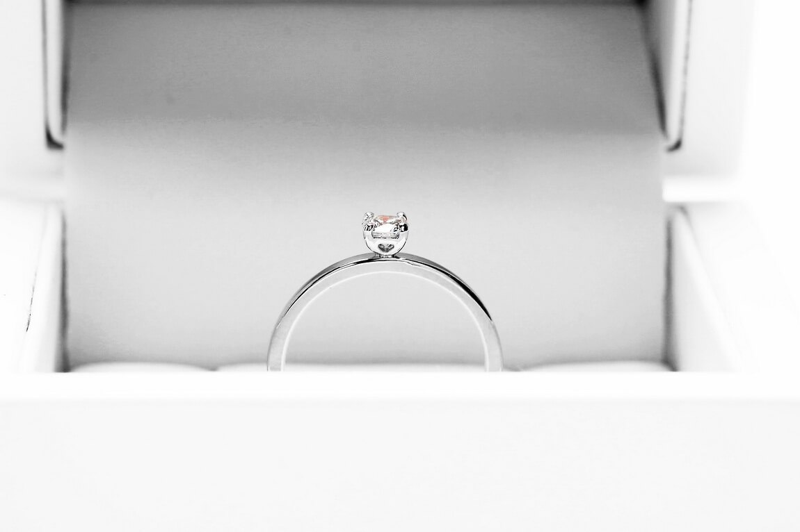 Emaga Złoty pierścionek PBD2500 - Diament